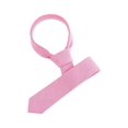 thumbnail image 1 of INSPIRE CHIC Men's Self-Tied Solid Color Formal Slim Ties Pink, 1 of 5