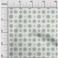 thumbnail image 2 of oneOone Cotton Flex Green Fabric Asian Block Sewing Craft Projects Fabric Prints By Yard 40 Inch Wide, 2 of 5