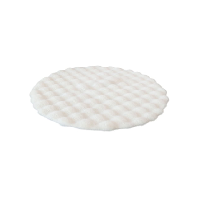 Yhmxh Bedding Cream Wind Round Carpet Sofa Round Floor Mat Living Room Tea Table Velvet 19.69x19.69 Inches Skin-friendly Throw Blanket Machine Washable Microfiber Bed Sheet Set