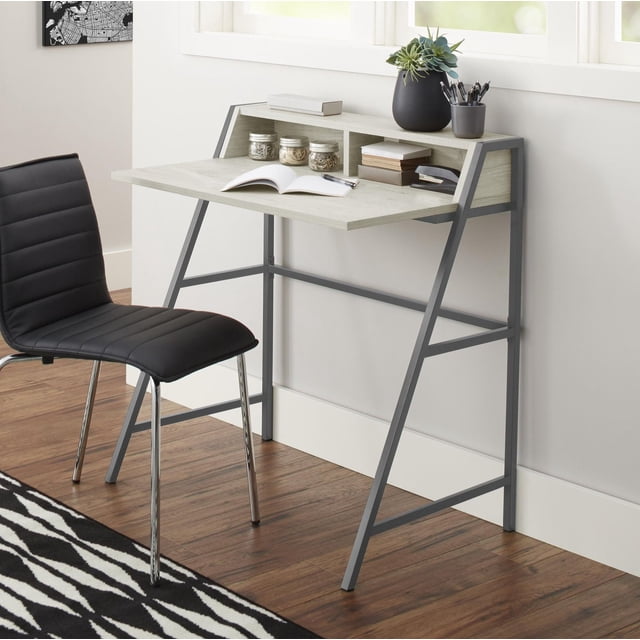 Bureau Hometrends Conrad avec Huche