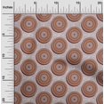 thumbnail image 2 of oneOone Cotton Poplin Brown2 Fabric Asian Block Craft Projects Decor Fabric Printed By The Yard 56 Inch Wide, 2 of 4