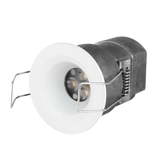 Elitco Lighting RM20530K-4PK 3W 180 LM CRI80 Mini Lumière DEL vers le Bas - DC12V - Lot de 4