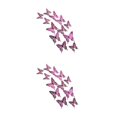 thumbnail image 1 of Transemion Glitter And Exquisite Stickers For Amazing Home Decor With Butterflies Various LK12 Rose Red 2Set, 1 of 6