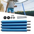 thumbnail image 4 of SIfdSeng Poteaux de Trampoline de Remplacement Accessoire de Trampoline Poteaux de Trampoline en Acier avec Couvre-Collision Vis Accessoires Poteaux de Filet de Trampoline de Remplacement Accessoires de Trampoline 196cm, 4 of 8