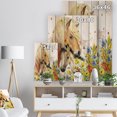 thumbnail image 5 of Design Art - Horse and Foal with Meadow, 5 of 5