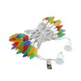 thumbnail image 4 of Novelty 24FT 70 LED C6 LED Christmas String Lights, Multicolor Outdoor, 4 of 6