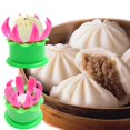 thumbnail image 1 of Iumwxz Kitchen Gadgets Bun Dumpling Maker,Diy Ravioli Pie Steamed Stuffed Bun Dumpling Maker Molds Tools Kitchen Utensil Set Yellow Plastic Reduced Price, 1 of 3