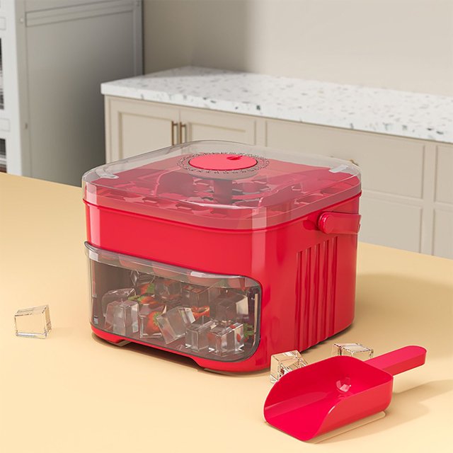 WIFKLSIIPG Easy Ice Maker Type Ice Block Mould with Can and No Easy Release Reusable for Coffee