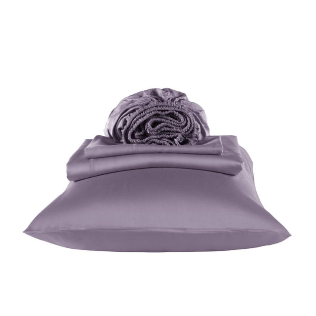 Opulent Rayon from Bamboo Sheet Set - Twin - Purple Ash