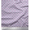 thumbnail image 1 of Soimoi Crepe Silk Fabric Floral Small Print Fabric by Yard 42 Inch Wide, 1 of 3