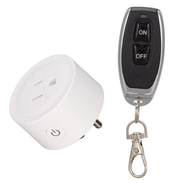 Prise Intelligente M Hz Télécommande, Prise de Télécommande Sans Fil Prise de Courant Prise de Télécommande Prise de Prise de Télécommande Fonctionnalité de Haute Précision