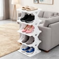 thumbnail image 3 of Shoe Storage Cabinet News Thickened and Widened Corner Simple Shoe Rack Small Size Easy To Install Detachable Washable Storage Shoe Cabinet Small Shoe Rack, 3 of 6