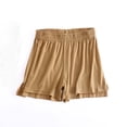 thumbnail image 1 of AherBiu Womens Summer Shorts Loose Fitting Elastic Waisted Comft Soft Shorts Oversized Sleeping Home Shorts, 1 of 6