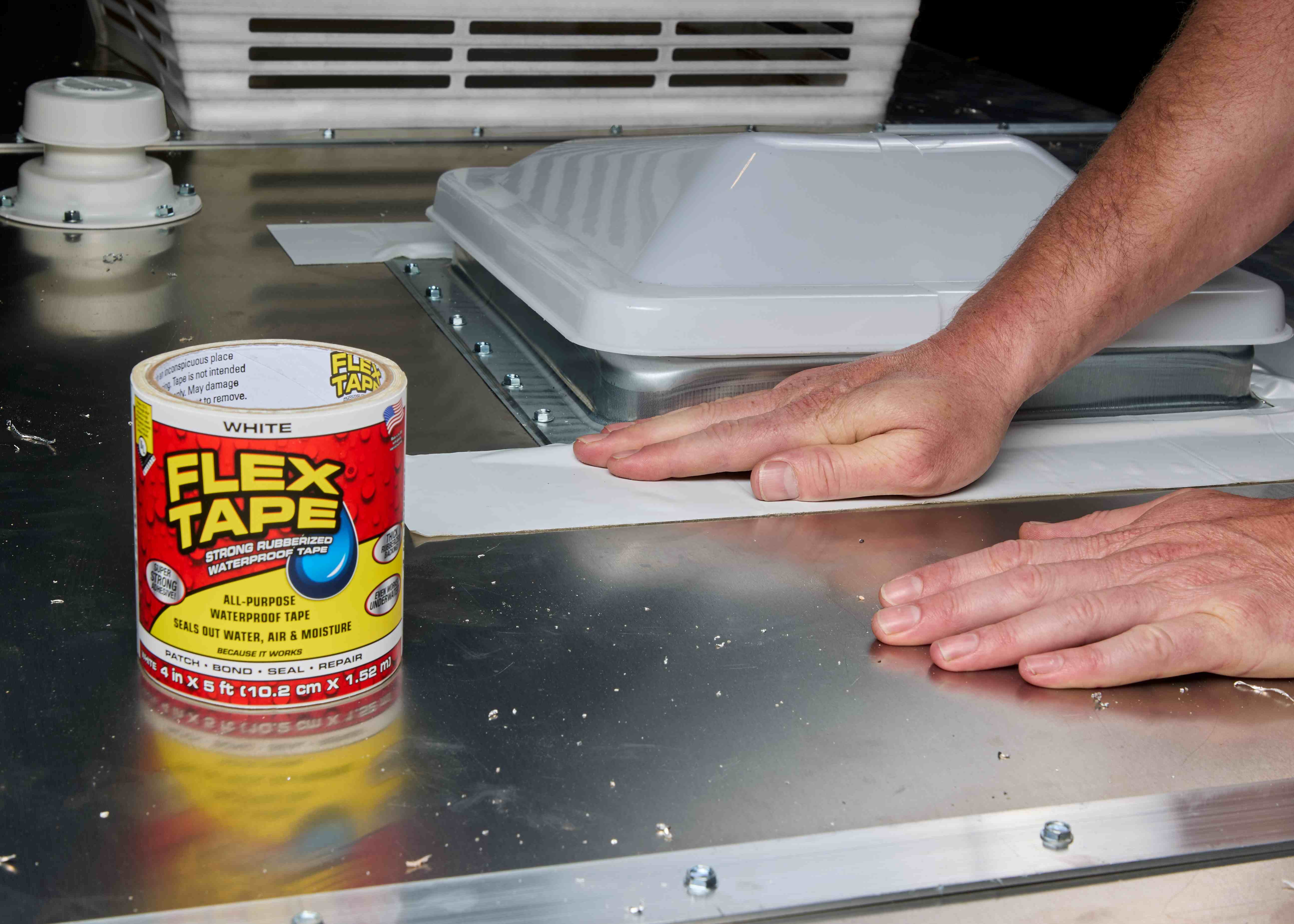 Flex Tape White 4" x 5'