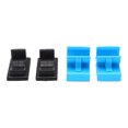 thumbnail image 1 of 92189069, Glove Box Clip Bump Stop Set Anticorrosion 4pcs Moistureproof  For Repairing Replacement For  STATESMAN WK WL, 1 of 8