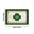 thumbnail image 3 of Wzzjkit St. Patrick's Day Door Mat - Super Absorbent Quick Dry Front Mats Bath Rug Rubber Backing Non Slip Washable Carpet - St Patricks Day Decorations Door Mat Outside Entrance, 3 of 7