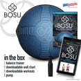 thumbnail image 4 of BOSU Pro NexGen 65 Centimeter Home or Gym Ball Balance Trainer Having Enhanced Grip with Pump, Blue, 4 of 11