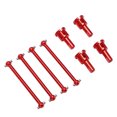 thumbnail image 2 of Diff Cup Outdrives Joint Set, Reasonable Design Deformation Prevention Aluminum Diff Outdrives Joint Cup  For 1/18 RC Car Red, 2 of 8