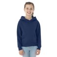 thumbnail image 1 of Jerzees Youth NuBlend Pull Over Hooded Sweatshirt, XL, J Navy, 1 of 3