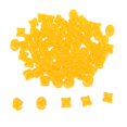 thumbnail image 1 of GUOOL Perles en Gros 100g Perles Carrées en Forme de Gelée Perles Acryliques Accessoires de Vêtements Orange, 1 of 9
