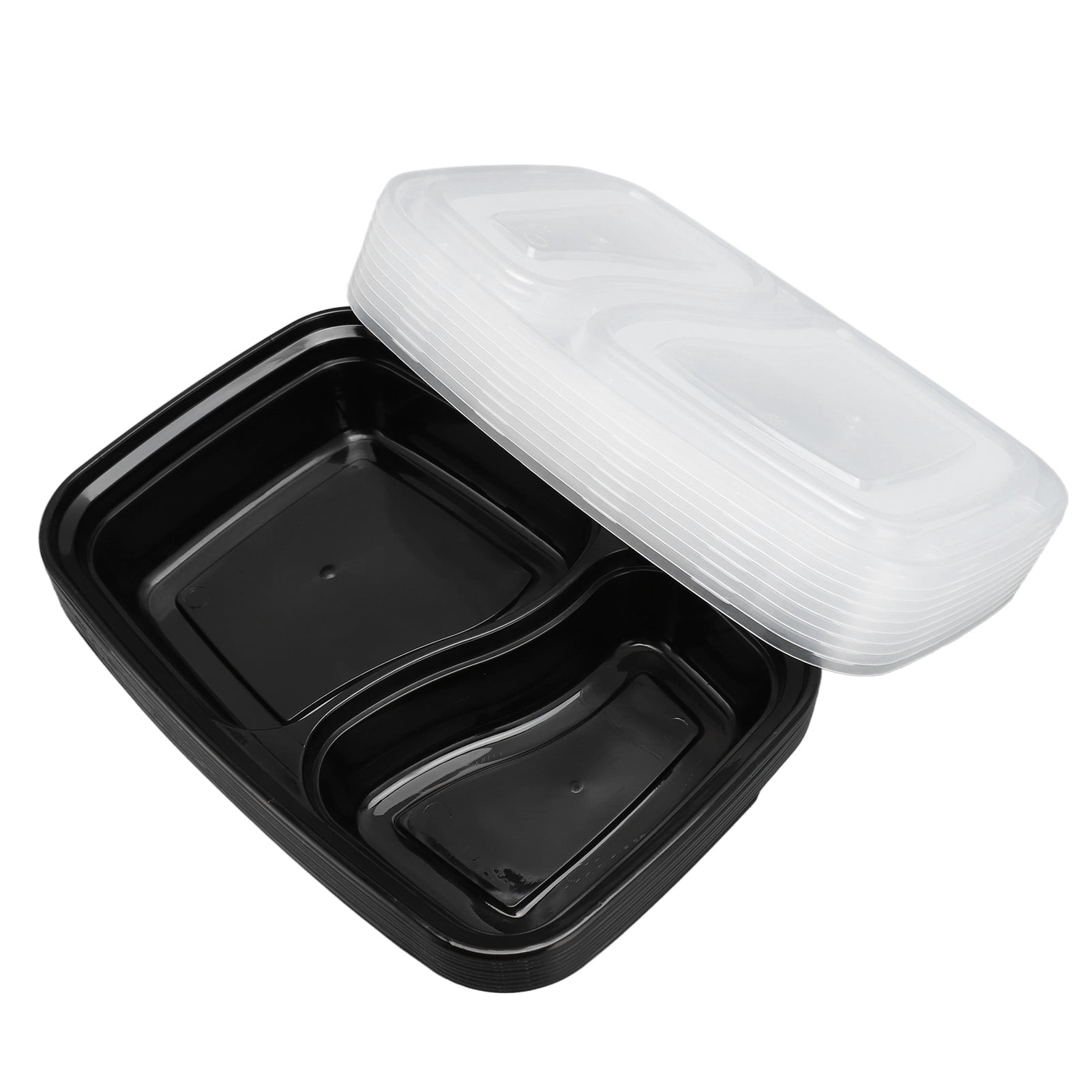 Out 10pcs Take Out Containers Plastic Lunch Box Set Reusable Disposable Food Storage Containers For School Office Travel