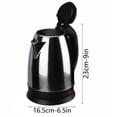 thumbnail image 3 of Deals of The Day Clearance! Stainless Steel 2L Kettle, Automatic Power Off Kettle, Health Kettle for Home Use, Electric Water Kettle for Tea, Coffee, and Boiling Water, 3 of 9