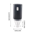 thumbnail image 3 of Yhmxh Kitchen Gadgets Cooking Gadgets Kitchen Gifts Vacuum Sealer Packaging Machine Food Vacuum Compression Bag Special Pump Handheld Household Vacuum Machine USB Vacuum Machine Packaging Machine, 3 of 5