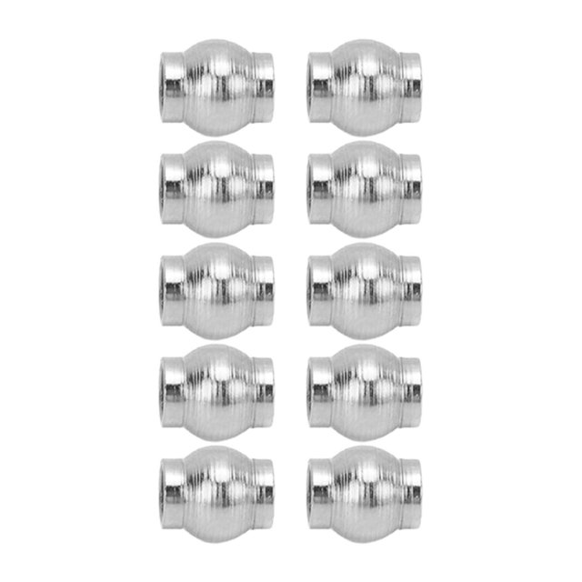 Metal Damping Ball Head, 5mm Diameter 10PCS RC Shock Ball Joint For Remote Control Off Road Vehicle
