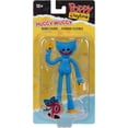 thumbnail image 1 of Poppy Playtime 4.5 Inch Action Figure Bendable Basic - Huggy Wuggy, 1 of 2