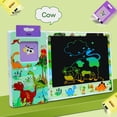 thumbnail image 2 of Tablet Writing Tablet 8.5 Inch LCD Eye Protection Color Screen with 112pcs Cards 1pcs Stylus Toddler Drawing Pads for Gift, 2 of 8