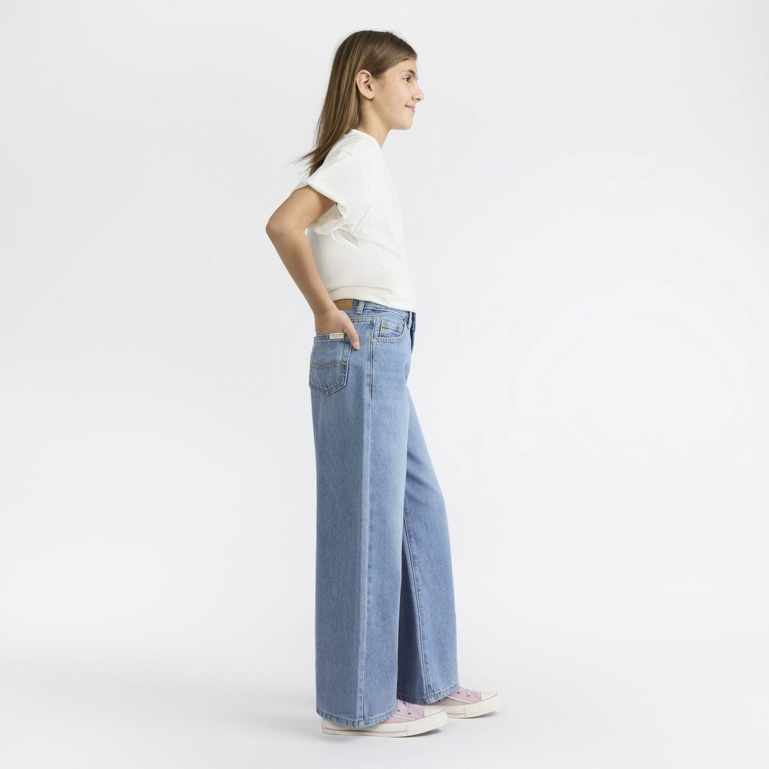 Jean Core taille mi-haute coup baggy Levi Strauss Signature pour fille