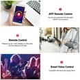 thumbnail image 1 of thinsony RGB LED Light Strip Controller Mobile Phone Remote Bedroom Wall Bar Movie Lamp Dimmer Switch Lighting Accessories RGB USB, 1 of 6