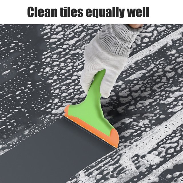 All Purpose Window Squeegee With Silicone Blade For Car Windshield Glass Shower Door