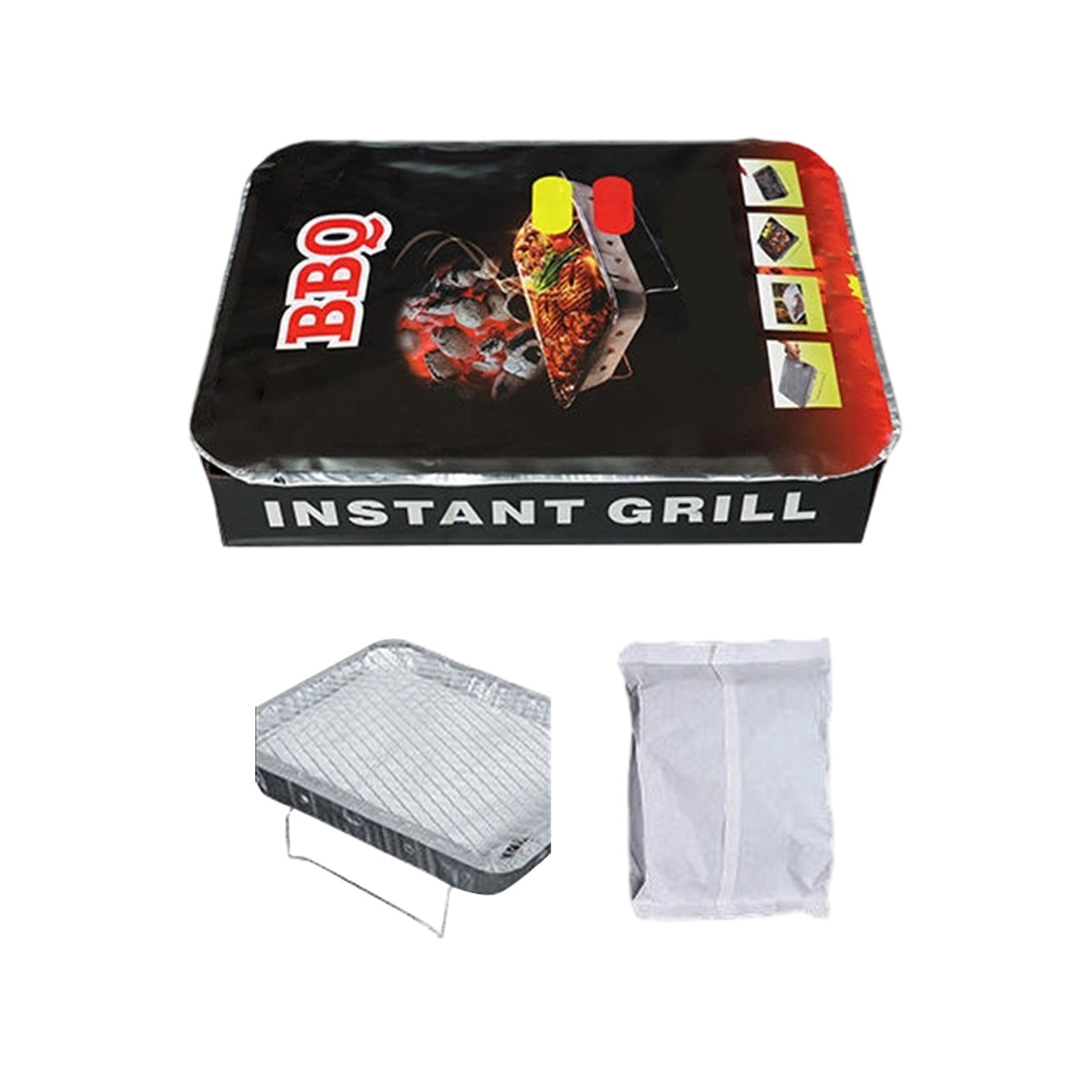 Outdor Portable Disposable Barbecue Grill For Outdoor Cooking Compact Use Grill For Quick BBQs And Camping