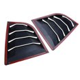 thumbnail image 2 of 1pair Rear Side Window Louver Spoiler Panel 1/4 Quarter Cover For Cerato Sedan 2013-2018, 2 of 5