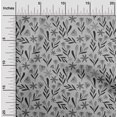 thumbnail image 2 of oneOone Viscose Jersey Gray Fabric Floral Sewing Craft Projects Fabric Prints By Yard 60 Inch Wide, 2 of 4