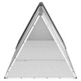 thumbnail image 3 of vidaXL Rabbit Cage Anthracite 302.5x80.5x71 cm Galvanised Steel, 3 of 4
