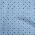 thumbnail image 1 of oneOone Velvet Blue Fabric Stars Craft Projects Decor Fabric Printed By The Yard 58 Inch Wide, 1 of 4