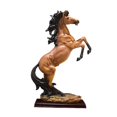 thumbnail image 1 of jifeng Statue de Cheval Debout Grande Statue en Résine Sculpture Décorative Table Animal Marron, 1 of 9
