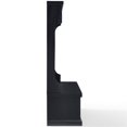 thumbnail image 4 of Crosley Furniture Seaside Wood Hall Tree in Distressed  Black, 4 of 10