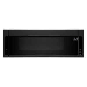 Whirlpool 1.1 cu ft.Profil faible Combinaison de hotte micro-ondes sur la portée - 400 CFM noir