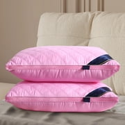 Pillows Bed Pillows Hotel Pillows Bed Pillows for Sleeping Side Sleeper Pillow Bedding Size Bed Pillow White Cool Hotel Quality Corner Propped Pillow for Back Flat Or Side Sleeping