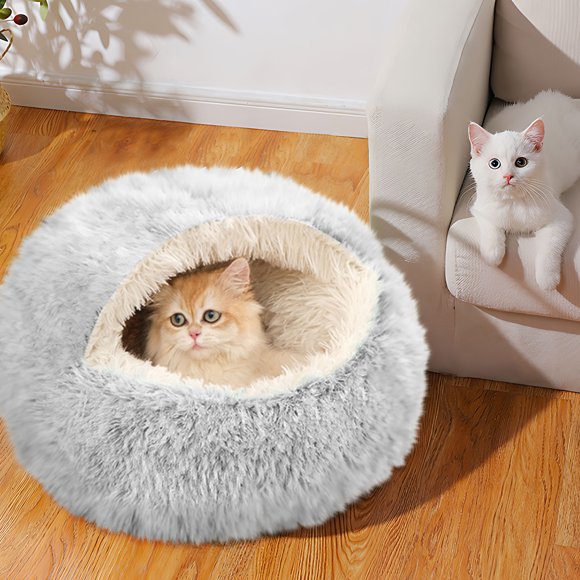 Sentmoon Christmas Decorations Christmas Decorations Semi-enclosed Pet Nests Pet Shells Nests Winter Warm Pet Nests Four Seasons General Plush Pet Nests Deals of the Day Clearance