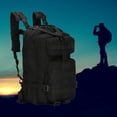 thumbnail image 4 of Durable Hiking Backpack 30L Travel Haversack Knapsack for Outdoor Backpacking Black, 4 of 8