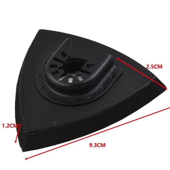 Bgsha Triangular Oscillating Tool Sanding Pad Quick Release 82mm Fit Multi Tool 1PC