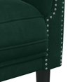 thumbnail image 5 of vidaXL Fauteuil Sofa pour Adultes - Velours Vert Foncé, 5 of 5