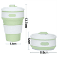 thumbnail image 2 of Tasse à Café Pliable, Tasse de Voyage Portable et Pliable, pour Voyage, Randonnée Plein Air, 2 of 6