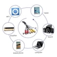 thumbnail image 3 of 20Pin Plug to 6x 3.5mm RCA Female Car Stereo Adapter Cable Wiring Harness, 3 of 8