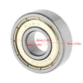 thumbnail image 2 of LAFGUR Metal Sealed Bearing Ball Bearing Deep Groove Ball Bearing, For Machine Tool Plastic Machine, Motor And More, 2 of 8