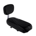 thumbnail image 1 of Cycling Rear Seat Saddle Cushion Pad with Back Rest Black, 1 of 8